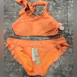 Peach bikini